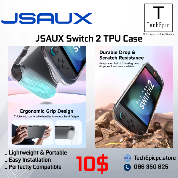 JSAUX Switch 2 TPU Case