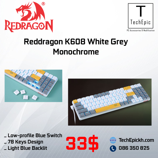 Reddragon K608 Wired