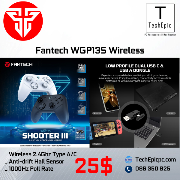 Fantech WGP13S Wireless