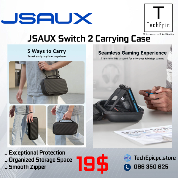JSAUX Switch 2 Carrying Case
