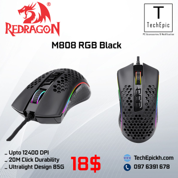 Reddragon M808 BK Wired