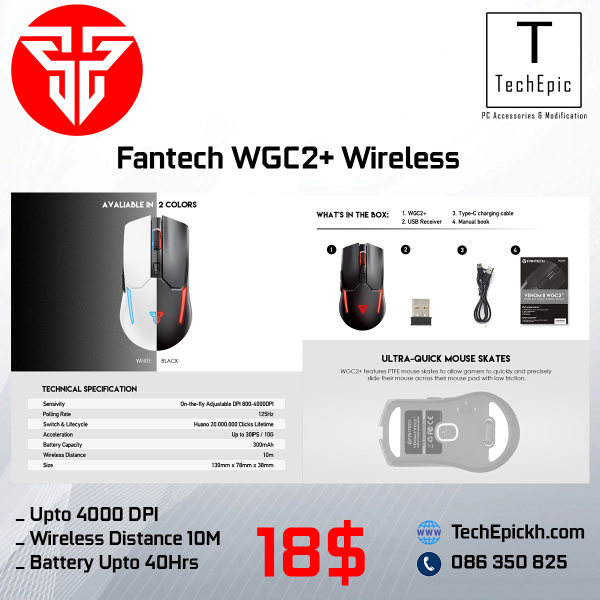 Fantech WGC2+ Wireless