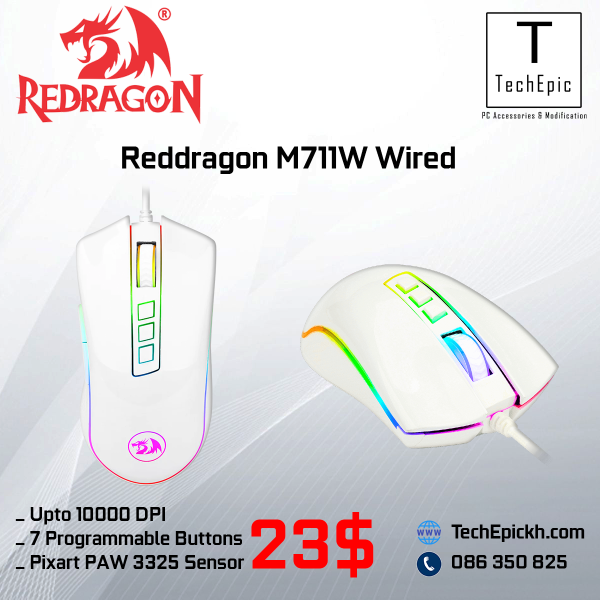 Reddragon M711W Wired