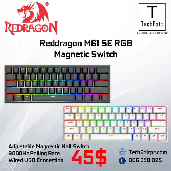 Reddragon M61 Magnetic Wired