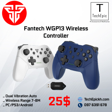  Fantech WGP13 Blue Wireless