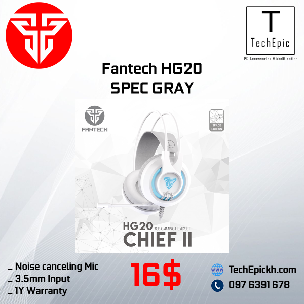 Fantech HG20 Spec 3.5mm