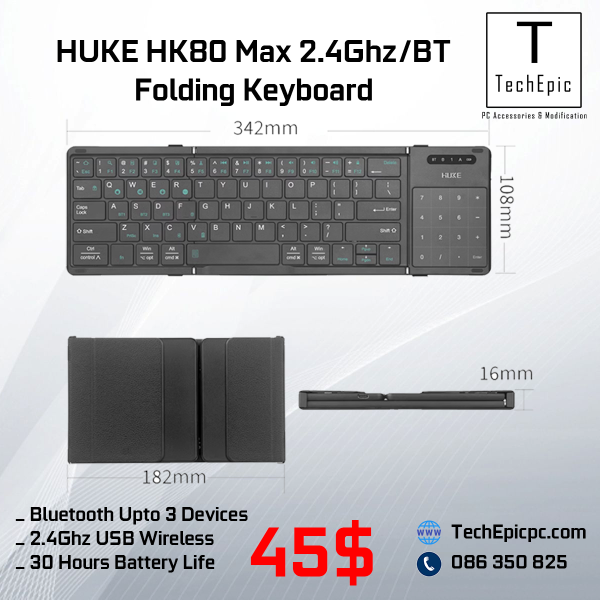 HUKE HK80 MAX Fold Wireless Bluetooth