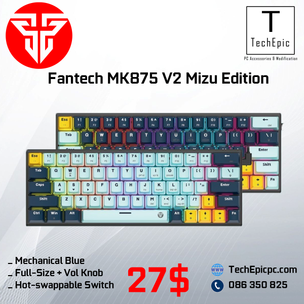 Fantech MK875 Mizu Wired