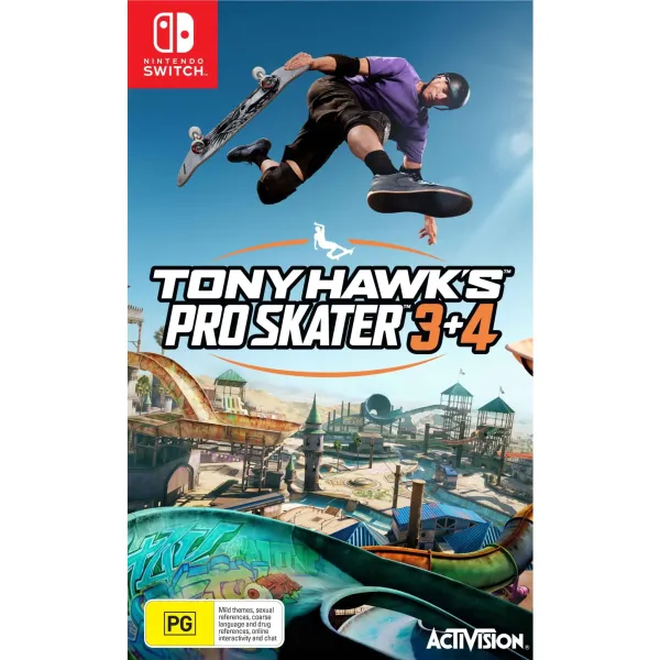 Tony Hawk's Pro Skater 3+4 Sec Hand