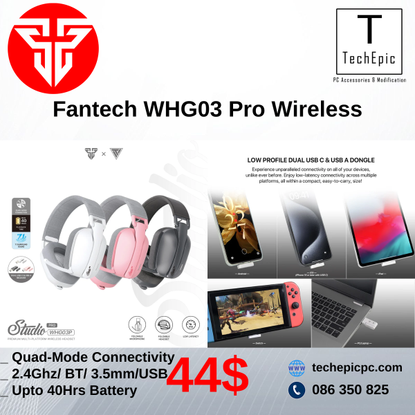 Fantech WHG03P Wireless Bluetooth