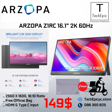 Arzopa Z1RC 16" 2K 60Hz