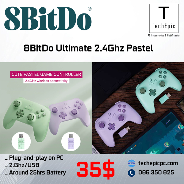 8BitDo Ultimate Pastel Wireless