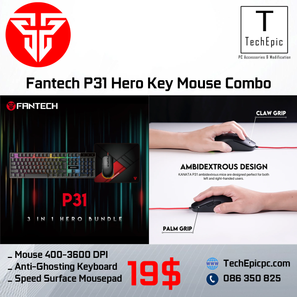 Fantech P31 Hero Wired Set