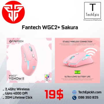 Fantech WGC2 Sakura Wireless