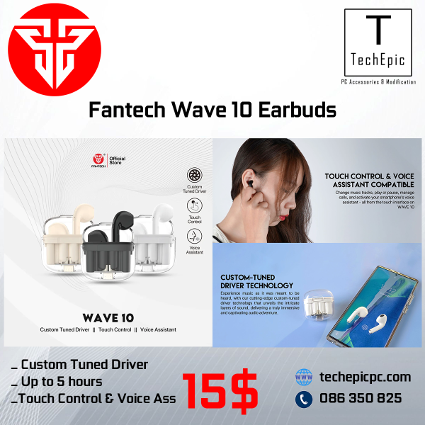 Fantech Wave10 Wireless Earbuds