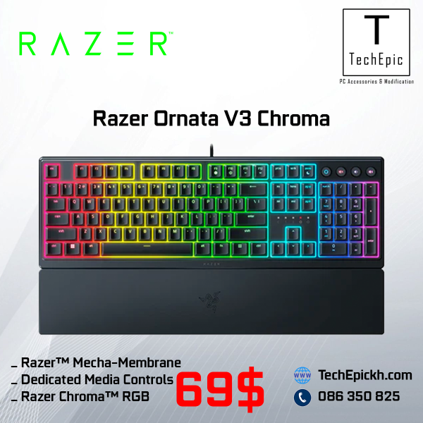 Razer Ornata V3 Chroma Wired